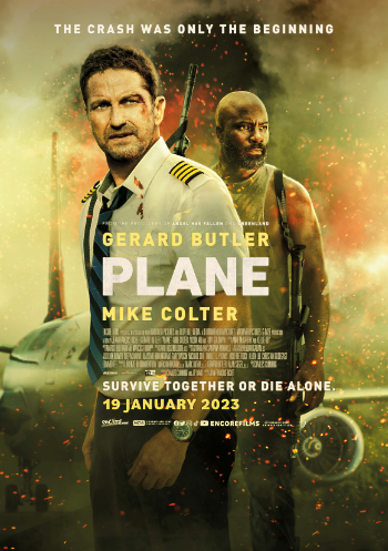 UPDATE) PLANE: Gerard Butler & Mike Colter Must Survive More than